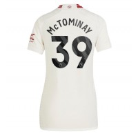 Manchester United Scott McTominay #39 Kolmaspaita Naiset 2023-24 Lyhythihainen